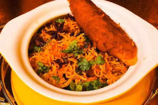 Hyderabadi Soya Chaap Biryani