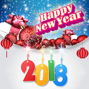 New Year Wishes 2018  Icon