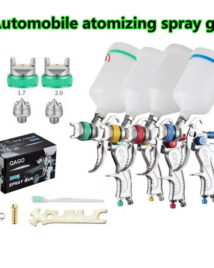 HVLP High atomization Spray Gun 600ml Cup 1.4Mm 1.7Mm 2.0... - 0