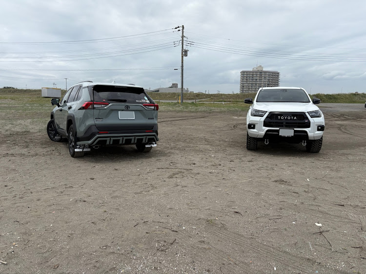 RAV4のRAV4・６月もよろしくお願いします・プチオフ・白子海岸に関するカスタム事例の投稿画像8枚目