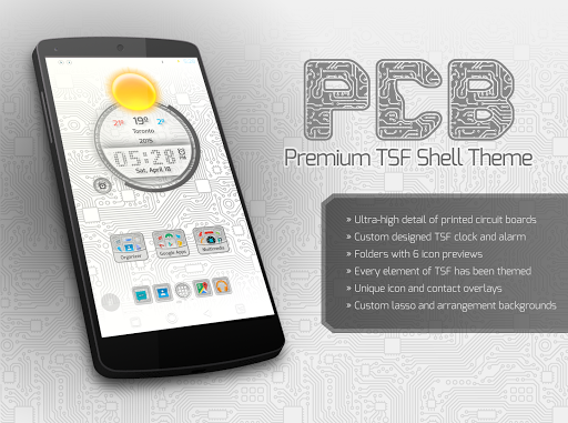 PCB White ⁞ TSF Shell 3 Theme