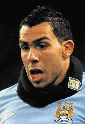 REBEL: Manchester City striker Carlos Tevez