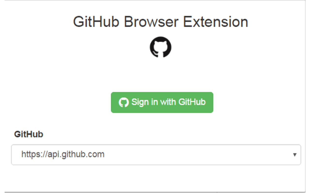 GitHub Browser Extension Preview image 0