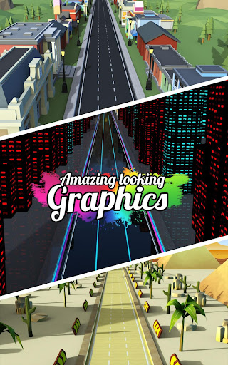 Twisty Color Runner - Endless Road Run Game