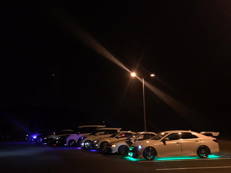 エブリイバンのナイトオフ会・LED・熊本新港・ホンダ・トヨタに関するカスタム事例の投稿画像1枚目
