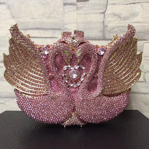 Title 2, European and American Banquet Dress Full Diamon...