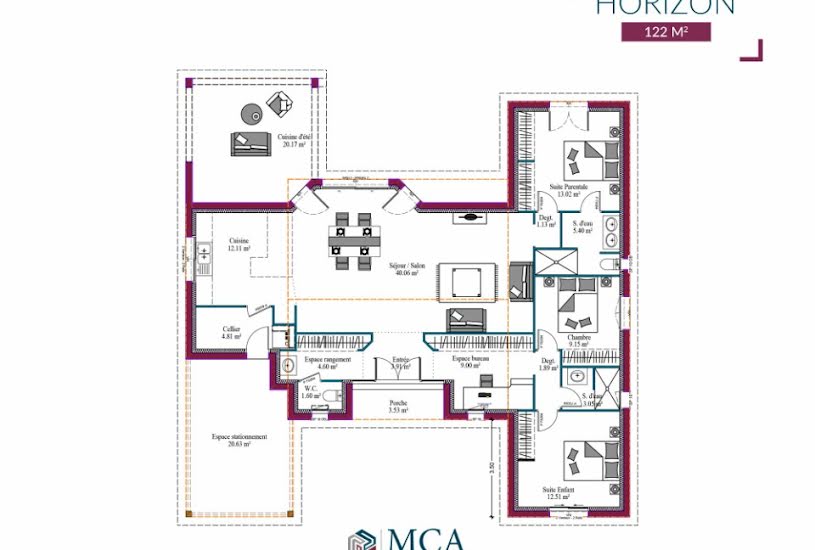  Vente Terrain + Maison - Terrain : 500m² - Maison : 122m² à Andernos-les-Bains (33510) 