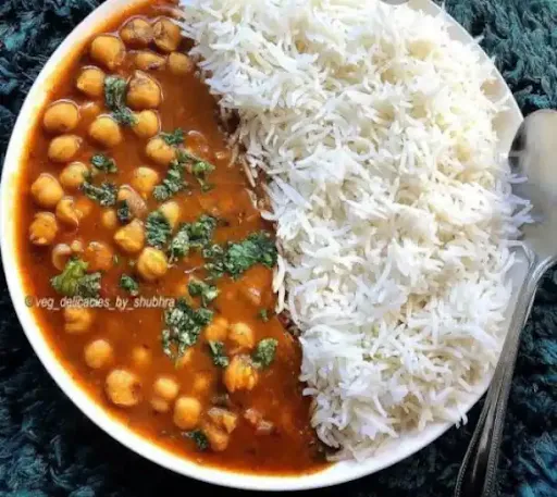 Chole With Chawal