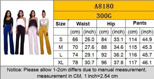 Title 1, Womens Fashion Casual Wide Leg Pants in Five C...