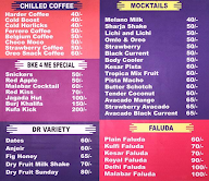 Bake 4 Me menu 1