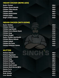 Singh's Shahi Rasoi menu 7