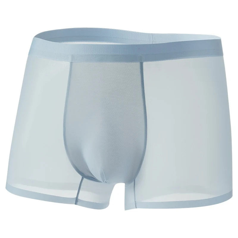 Men's Seamless Anti Hook Silk Ice Silk Underwear
