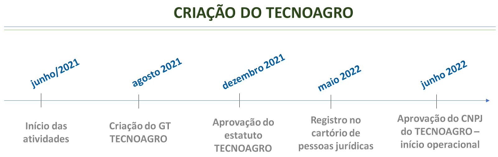 linha do tempo história Tecnoagro