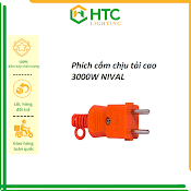 Bộ Phích Cắm Đực Cái Chịu Nhiệt Chịu Tải 3000W