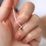Blue Diamond Necklace