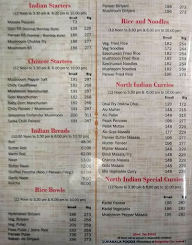 Sangeetha's Desi Mane menu 3