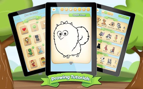 Android application Secret Draw Life of Pets screenshort
