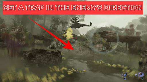 Set traps in the path of the enemies