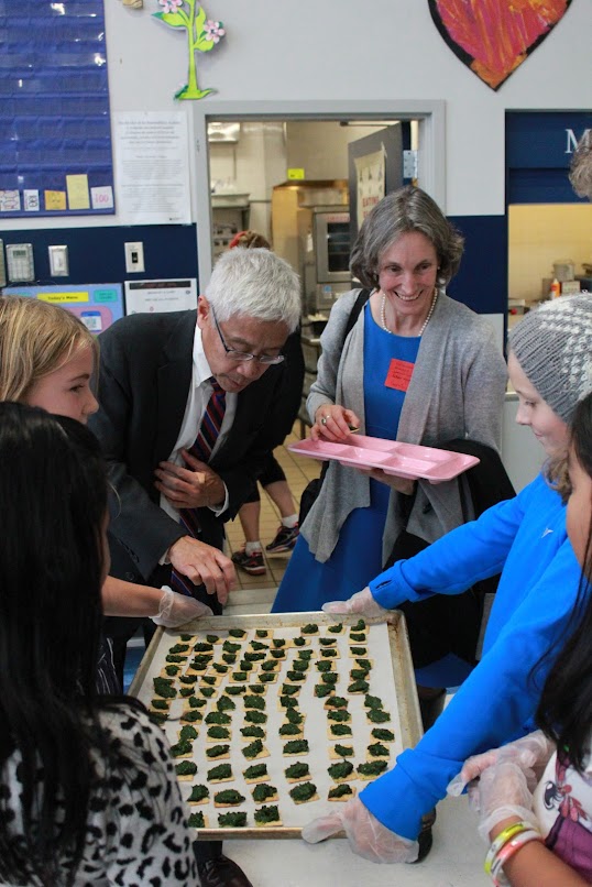 2015 Farm to School Awareness Month Press Event