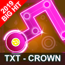 App Download TXT Dancing Line: CROWN Song Dance Line T Install Latest APK downloader