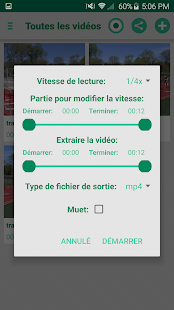 Fast & Ralenti outil vidéo Capture d'écran