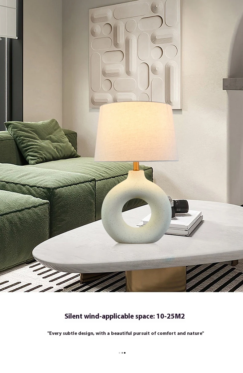 Title 3, Feng Pottery Pot Table Lamp for Hotel Model Roo...