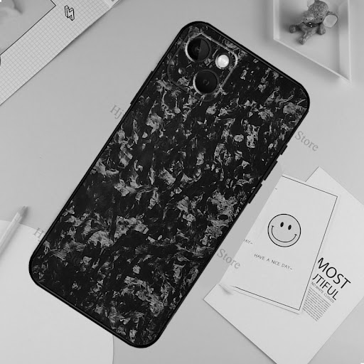 Title 4, Capa para celular forjada em carbono, resistent...