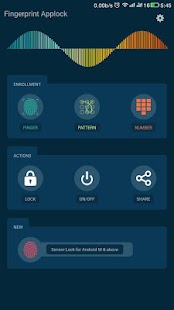 Fingerprint Applock (Real) Screenshot