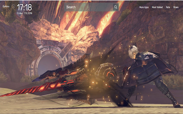 God Eater 3 Wallpapers NewTab Theme