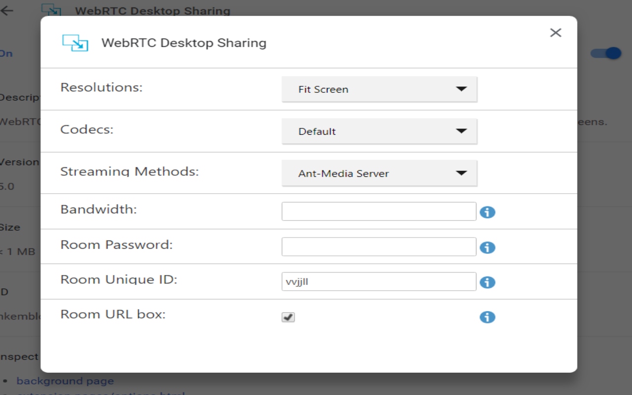 WebRTC Desktop Sharing Preview image 6