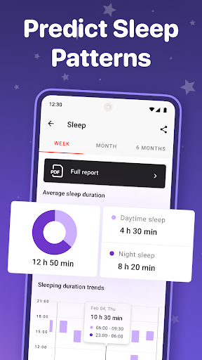 Screenshot Baby Sleep Tracker＋Feeding Log