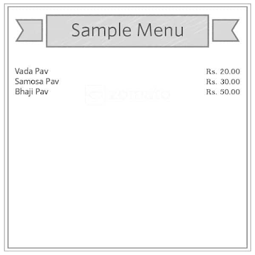 Rajaram Snacks Corner menu 