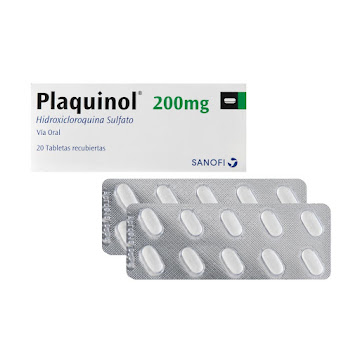 Plaquinol Hidroxicloroquina 200 mg Caja x 20 Tabletas  