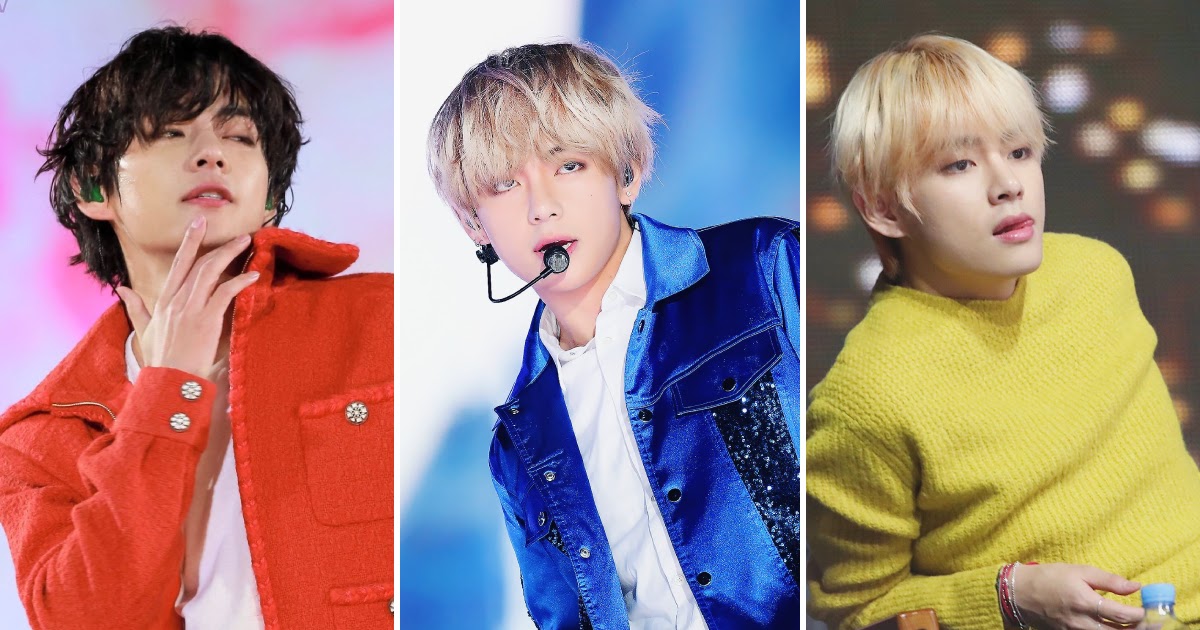 These 30+ Pics Prove BTS's V Looks Breathtaking In Every Color Of The ...
