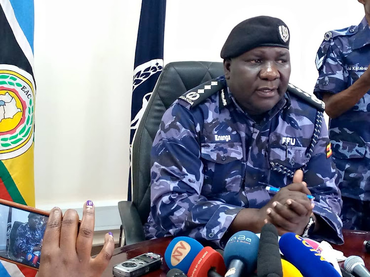 Police spokesperson Fred Enanga