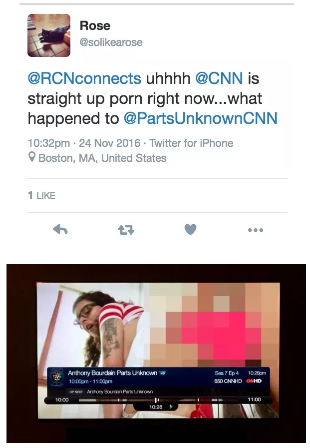 Parts Unknown Porn - Reports that CNN showed pornography instead of Anthony ...