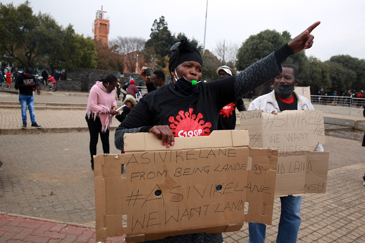 Asivikelane supporters come out in numbers to commemorate Youth Day in Soweto at the Hector Pieterson memorial site.