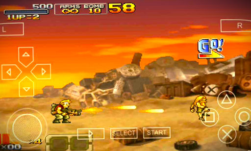 Screenshot PSP GOD Now: Game and Emulator