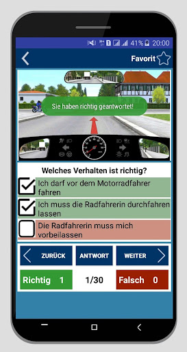 Führerschein Klasse B - Fahrschule Theorie