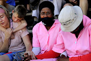 A mass prayer meeting is held at the Senekal showgrounds on October 14 2020 after the Free State town was rocked by a farm murder and a violent protest.