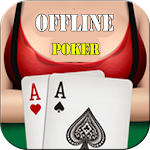 Cover Image of Скачать Poker Offline Free 2019 - Texas Holdem With Girl 0.3 APK