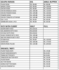 Poora Desi Cuisine menu 2