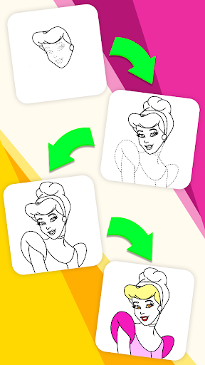 How To Draw Princess - Princess Coloring