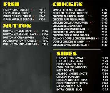 Wat-a-Burger! menu 