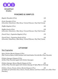 Breakfast Bistro menu 5