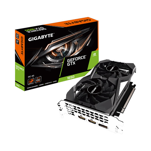 Card màn hình GIGABYTE GeForce GTX 1650 4GB GDDR5 OC (GV-N1650OC-4GD)