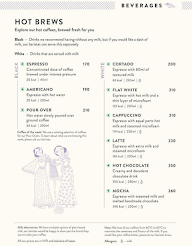 Blue Tokai Coffee Roasters menu 4