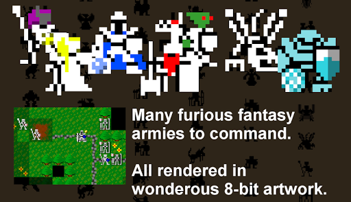 Screenshot 8 bit Warlords of Magic