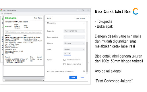 Print Codeshop Jakarta