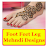 Foot Feet Leg Mehndi Designs icon